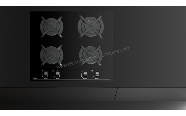 TEKA GBC 64000 KBN - Appareil encastr&eacute; avec foyers allum&eacute;s