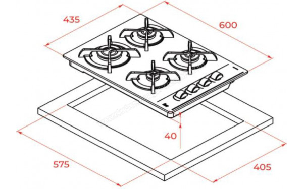 TEKA GBC64003KBB - Sch&eacute;ma technique