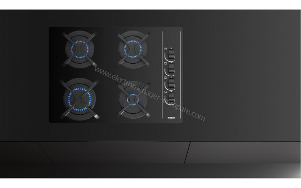 TEKA GBC64003KBB - Appareil encastr&eacute; avec foyers allum&eacute;s
