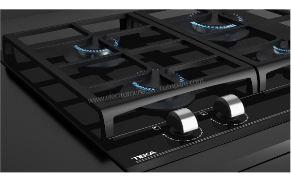 TEKA GZC 64300 XB - Zoom sur les foyers