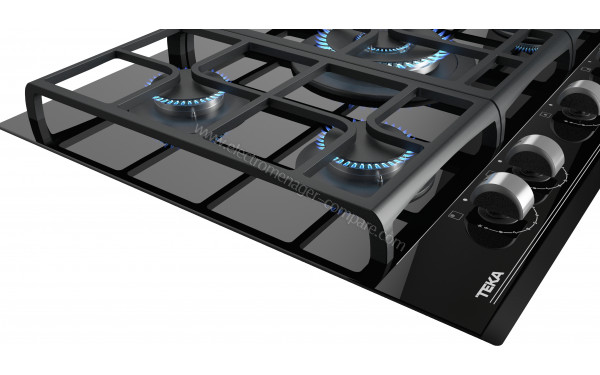 TEKA GZC 75330 XBN - Zoom sur les foyers &agrave; gaz