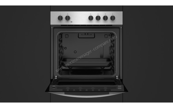 TEKA HBE 435 ME SS - Appareil encastr&eacute; vue de face porte ouverte