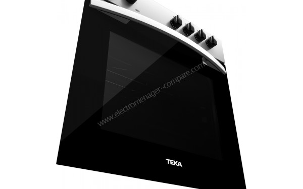TEKA HBE 435 ME SS - Vue du dessous 3/4 gauche