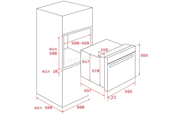 TEKA HLB 8400 P BK - Sch&eacute;ma technique