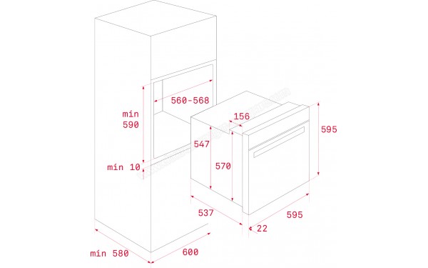 TEKA HLB 8400 P ST - Sch&eacute;ma technique