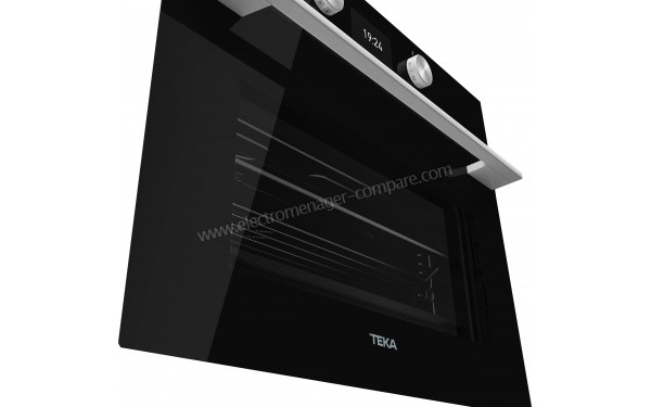 TEKA HLC 8400 Noir - Vue en perspective 3/4 gauche