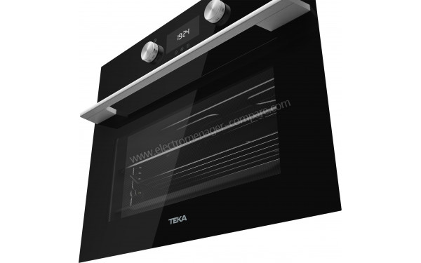 TEKA HLC 8400 Noir - Vue en perspective 3/4 droite