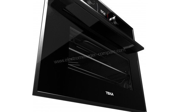 TEKA HLC 844 C BK-SS - Vue en perspective 3/4 gauche