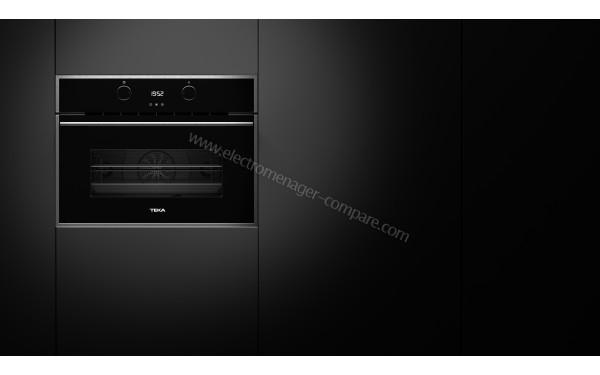 TEKA HLC 844 C BK-SS - Appareil encastr&eacute; vue de face