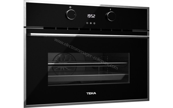 TEKA HLC 844 C BK-SS - Vue 3/4 gauche