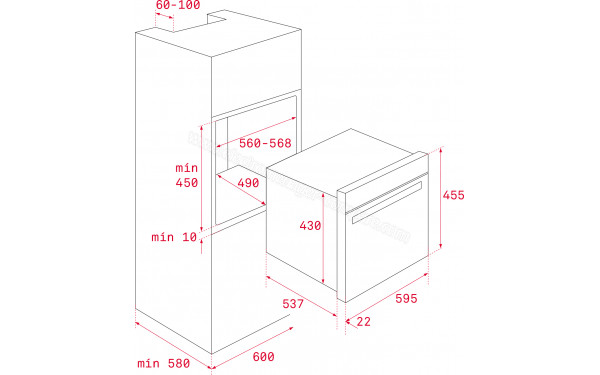 TEKA HLC 847 SC - Sch&eacute;ma technique
