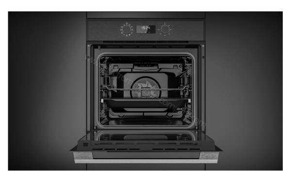 TEKA HSB 620 P Noir - Porte ouverte