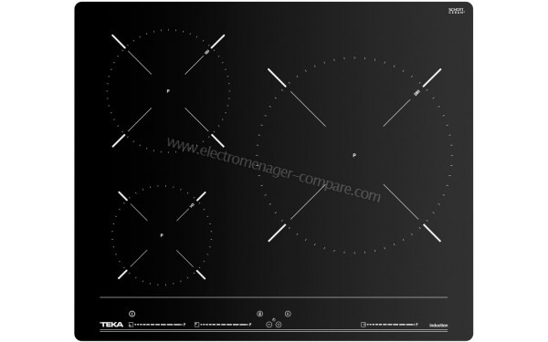 TEKA IBC 63010 BK MSS - Vue du dessus