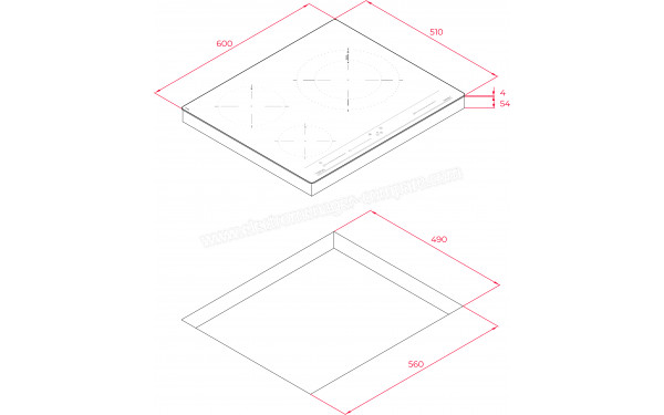 TEKA IBC 63015 BK MSS - Sch&eacute;ma technique