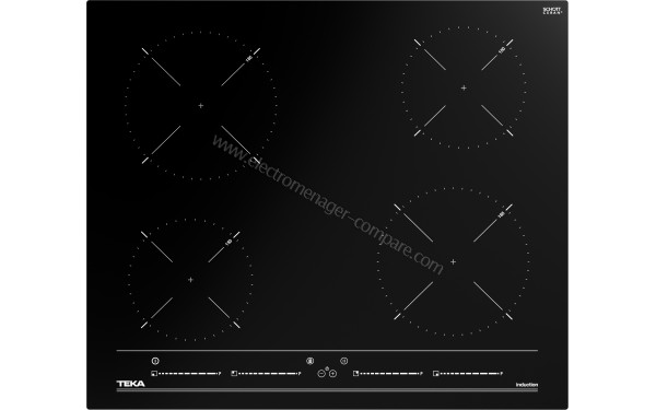TEKA IBC 64010 BK MSS - Vue du dessus