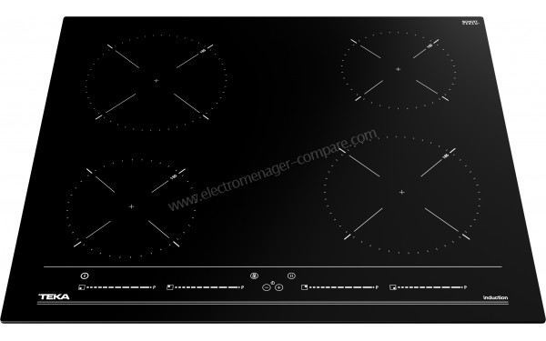 TEKA IBC 64010 BK MSS - Vue de face