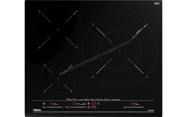 TEKA IZC 63632 BK MST - Vue du dessus