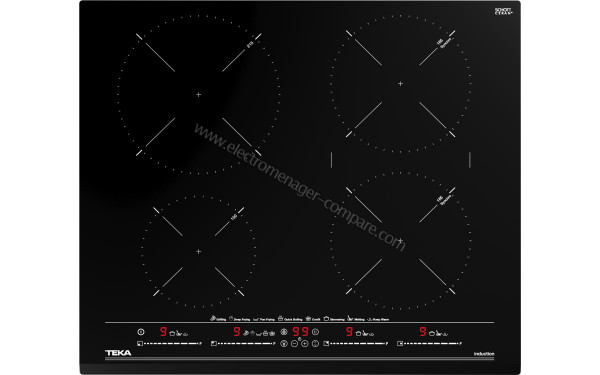 TEKA IZC 64630 BK MST - Vue du dessus