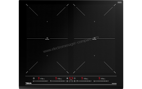 TEKA IZF 64600 BK MSP - Vue du dessus