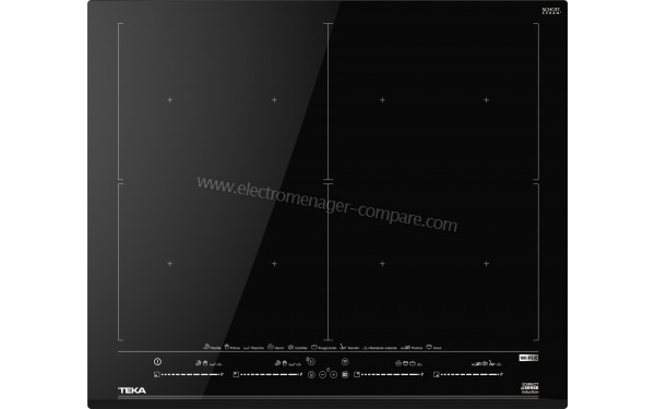 TEKA IZF 68780 MST BK - Vue du dessus