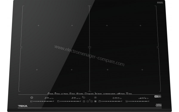 TEKA IZF 68780 MST BK - Vue de face