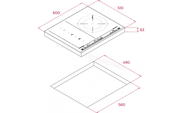 TEKA IZS 65600 MSP - Sch&eacute;ma technique