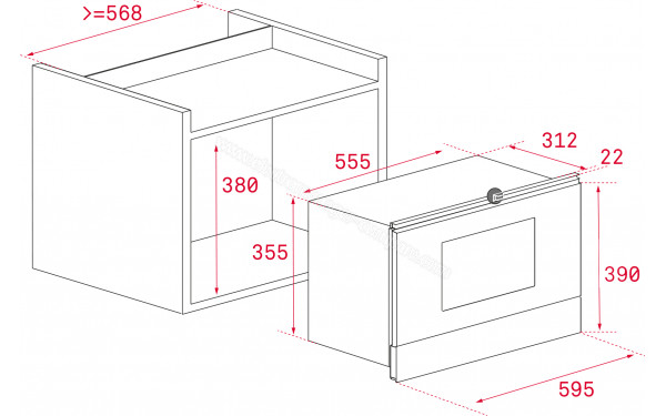 TEKA ML 8220 BIS L BK - Sch&eacute;ma technique