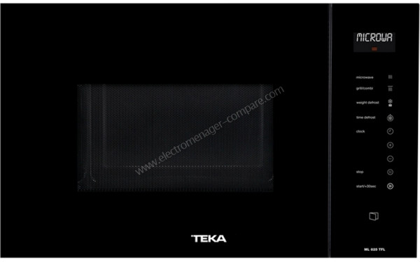 TEKA ML 825 TFL BK - Vue de face