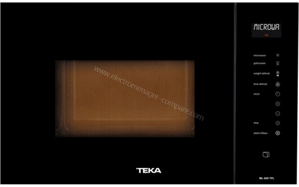 TEKA ML 825 TFL BK - Vue de face