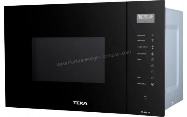 TEKA ML 825 TFL BK - Vue 3/4 droite