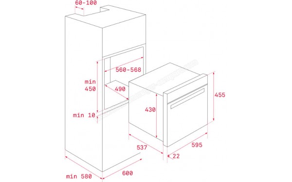 TEKA MLC 844 - Sch&eacute;ma technique