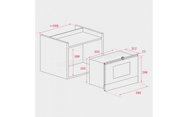 TEKA MS 622 BIS L - Sch&eacute;ma technique