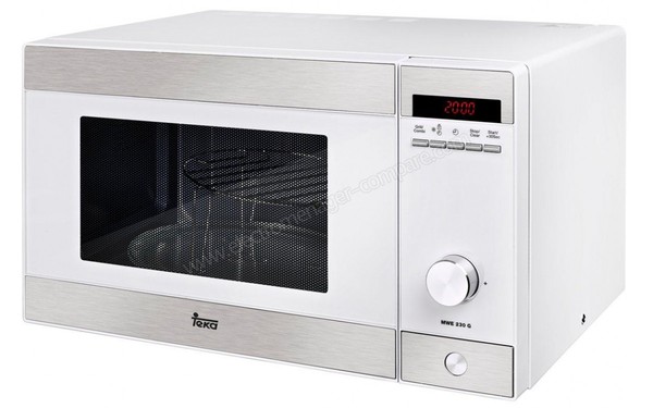 TEKA MWE 230 G Blanc - Vue 3/4 droite