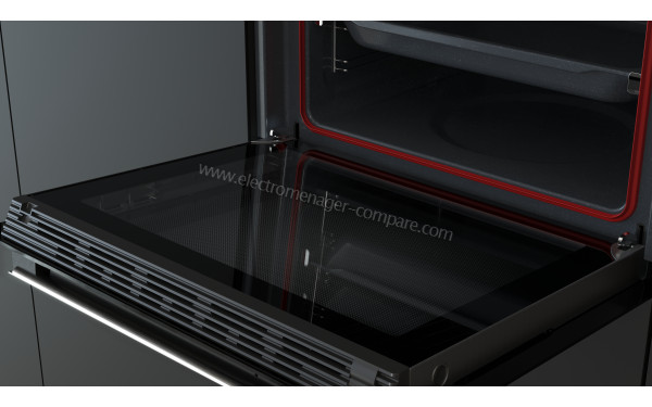 TEKA NEO HSB 6350 FBK - Zoom sur la bordure de la porte