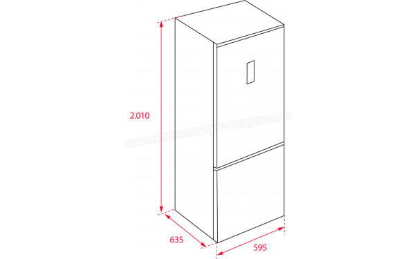 TEKA NFL 430 S EU - Dimensions