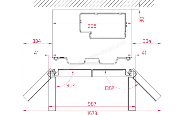 TEKA RMF 77920 SS - Dimensions