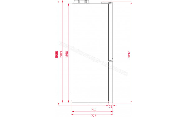 TEKA RMF 77920 SS - Dimensions