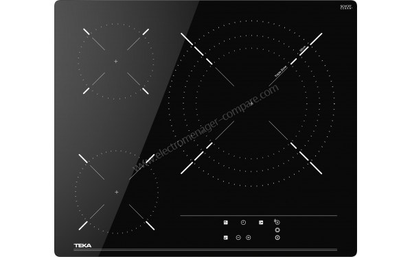TEKA TBC 63632 TTC Noir - Vue du dessus