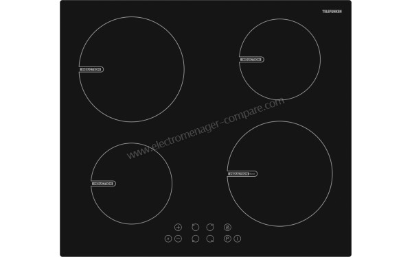 TELEFUNKEN IH4SII - Vue du dessus