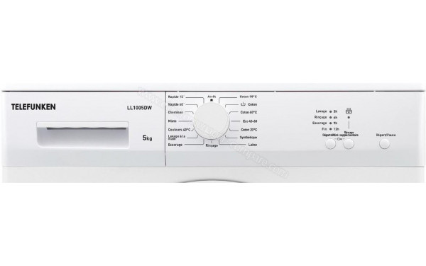 TELEFUNKEN LL1005DW - Panneau de commandes