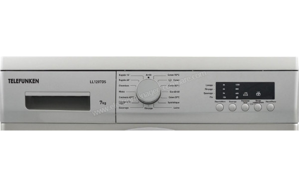 TELEFUNKEN LL1207DS - Panneau de commandes