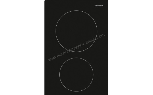 TELEFUNKEN TKDV2T - Zoom sur les foyers &agrave; induction