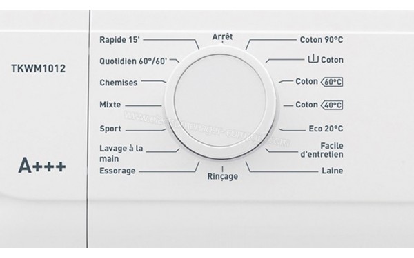 TELEFUNKEN TKWM1012 - Vue des programmes