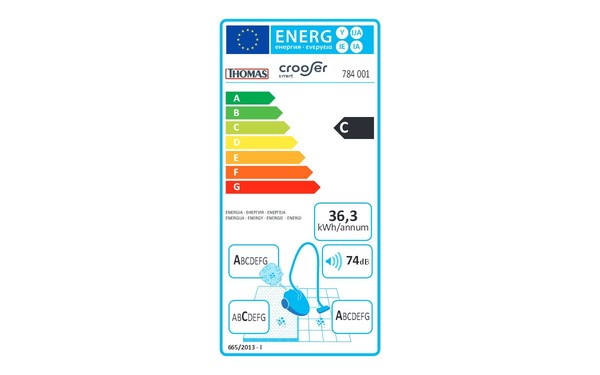 THOMAS crooSer smart - &Eacute;tiquette &eacute;nergie