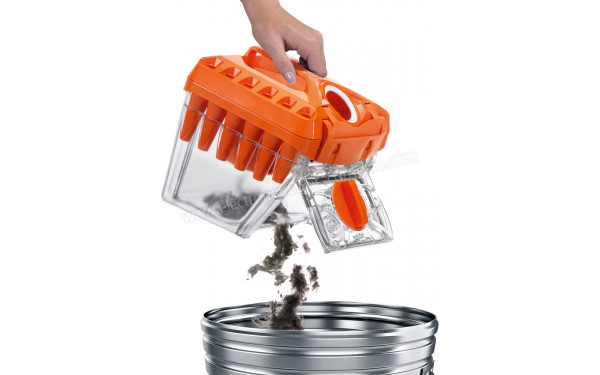 THOMAS Cycloon Hybrid Pet & Friends - Vue du vidage du bac