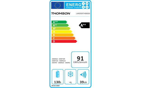 THOMSON LARDERTH88EBI - &Eacute;tiquette &eacute;nergie