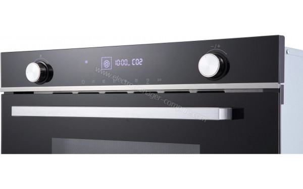 THOMSON TCBI34BK - Vue 3/4 droite sur la poign&eacute;e et le bandeau de commandes