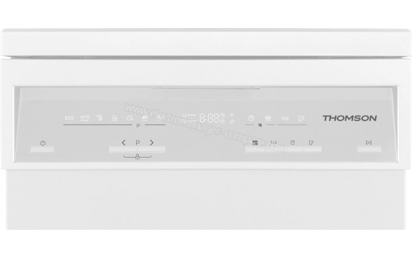 THOMSON TDW10BWH - Panneau de commandes