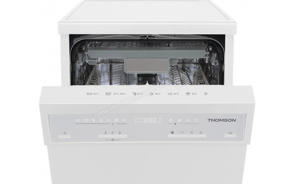 THOMSON TDW10BWH - Panneau de commandes