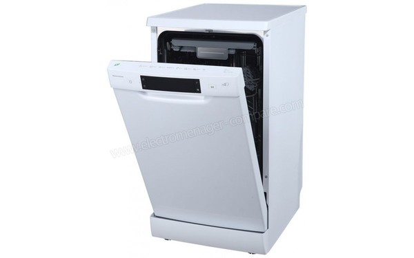 THOMSON TDW450WH - Vue 3/4 droite porte ouverte